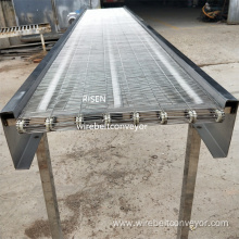 Food Grade Heat Resistent Stainless Steel Conveyor Belt
